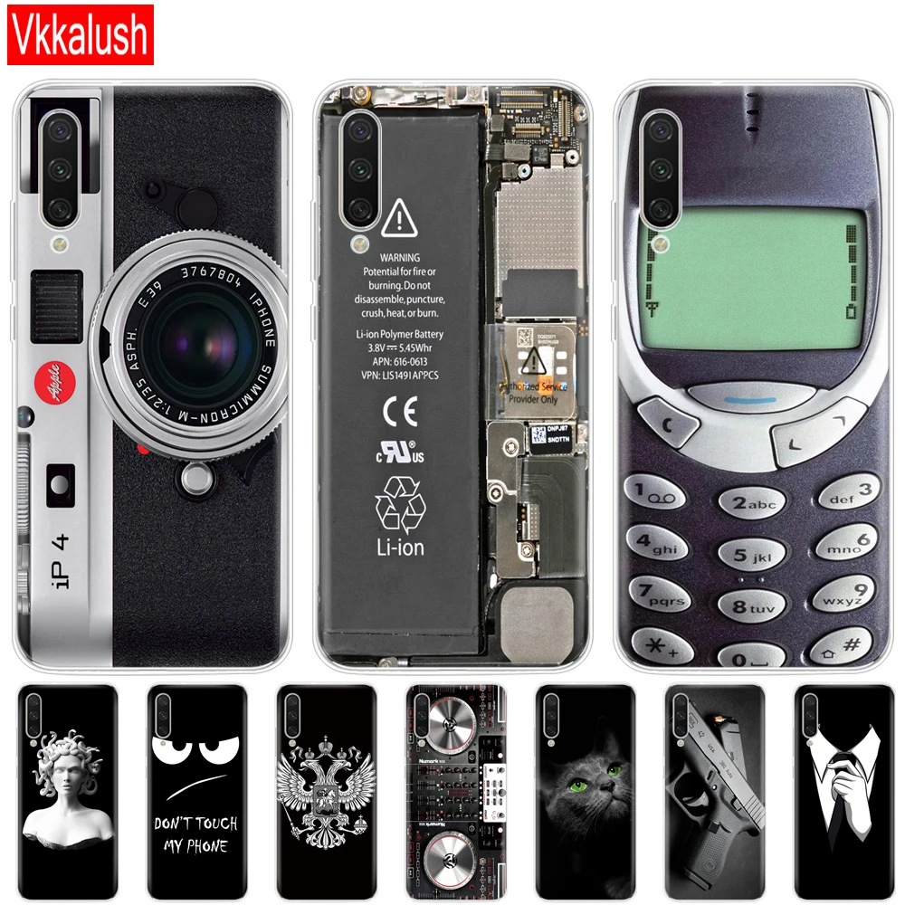 

silicon Cover For Xiaomi MI A3 Case Full Protection Soft Back Cover Phone Cases For Xiomi MI A3 bumper Coque Mobile Phone Bag
