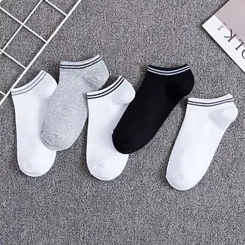 

Socks men's socks pure cotton spring and summer sports socks low top shallow mouth boat socks sweat absorption deodorant cotton
