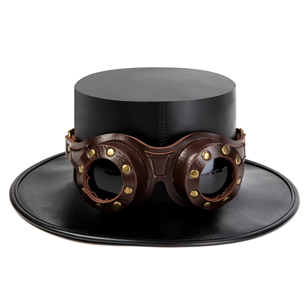 Gear Duke Ретро мотоциклетные очки винтажные мото классические очки для Harley Pilot стимпанк ATV велосипед шлем из меди