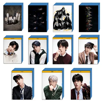 

Kpop Bangtan Boys New Album MAP OF THE_SOUL 7 Self Made LOMO Card Small Card Postcard Collection Gift