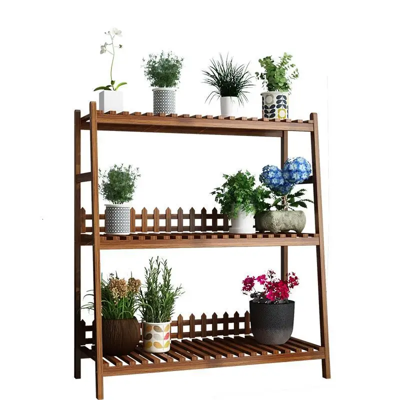 Para Living Room Soporte Plantas Interior Suporte Flores Stojaki Balcony Shelf Outdoor Flower Stojak Na Kwiaty Plant Stand