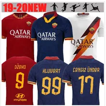 19 20 New Roman jersey EL SHAARAWY FLORENZI DE ROSSI TOTTI DZEKO PEROTTI STROOTMAN NAINGGOLAN adults football shirt