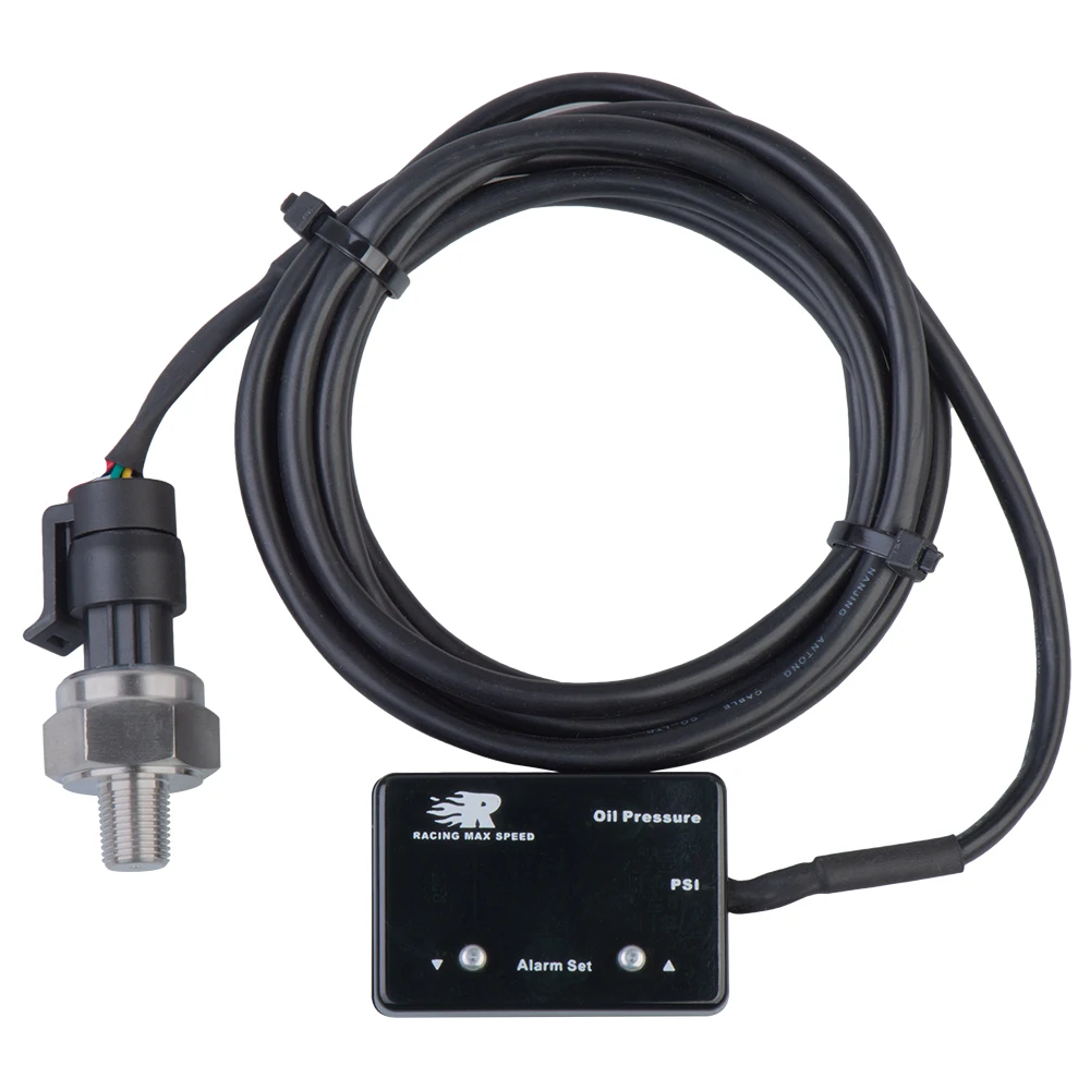Auto 200psi 1/8 NPT Sensor Digitaler Öldruckmesser mit rotem Display, digitale Öldruckmesser mit Sensor OPM-01 – Detail 2
