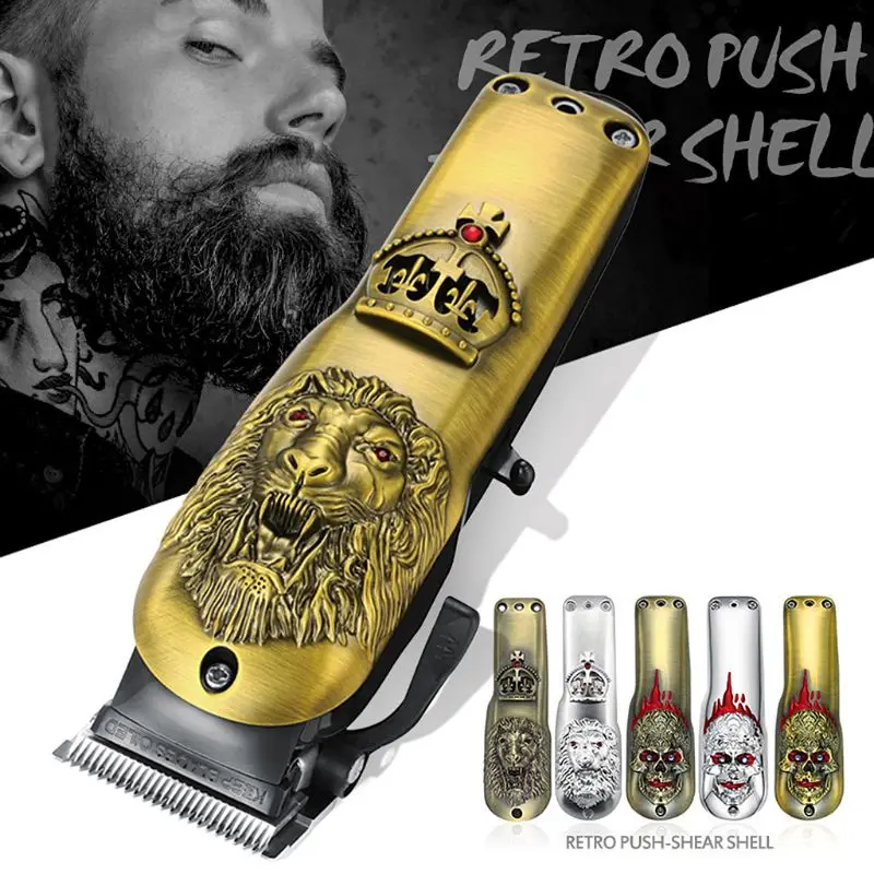 

Personalized hair clipper Zinc Alloy Hair Clipper Upper Cover for Salon Barbers Stylists Hairdressing Tool