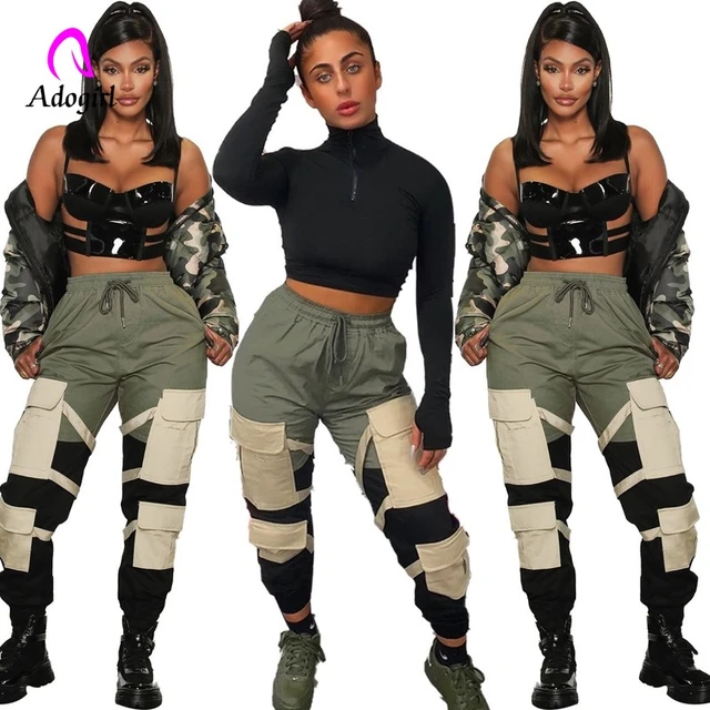 Army green cargo pants women - Buy the best army green cargo pants women  with free shipping on AliExpress