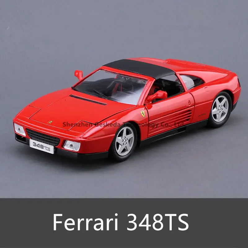 Bburago 1:18 Ferrari La Ferrari автомобиль сплав модель автомобиля моделирование автомобиля украшение коллекция Подарочная игрушка Литье под давлением модель игрушка для мальчиков - Цвет: 348TS