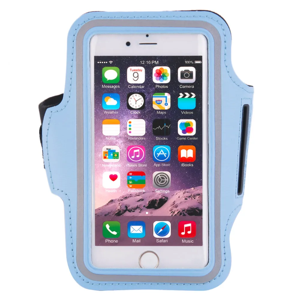 New Waterproof Sports Running Case Workout Mobile Phone Holder Pouch For Iphone Cell Phone Arm Bag Bands Running Bag 5