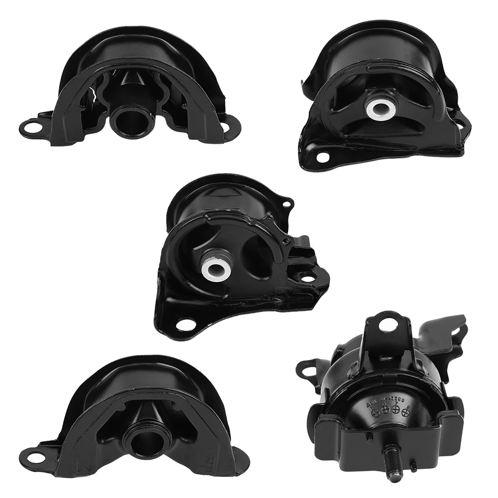 4 Pcs Car Engine Motor Mount& 1 Pcs Transmission Mount 50842st0n81 For Honda Civic 1.6l 1996