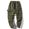 Man Pants autumn New Fashion Streetwear Side pocket Joggers trousers Hip Hop Pants Men Elastic Waist Loose Cargo Pants ► Photo 3/4