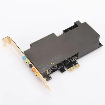 

TerraTec Aureon 7.1 PCI-E sound card with listening/recording function suitable for home theater/music/game players 7.1 channel