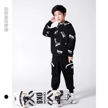 BC/детские штаны теплые спортивные штаны из чистого хлопка на осень и зиму штаны с большими карманами на молнии большой слюнявчик для мальчика, комбинезон