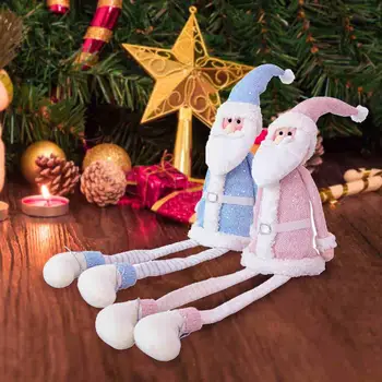 

2020 NEW Christmas Decoration for home Christmas Santa Claus Doll Long Leg Dolls Toys Table Ornament for Christmas Decoration