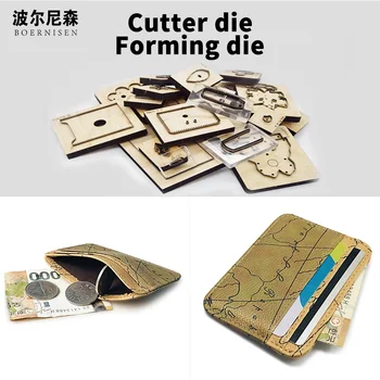 

SMVAUON retro cardbag leather tools mould cutting dies suitable for common die-cutting machines in the market