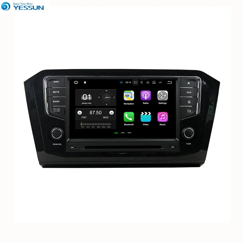 Автомобильный навигатор YESSUN для VW Jetta 2013 ~ 2017 GPS Android аудио видео радио HD сенсорный