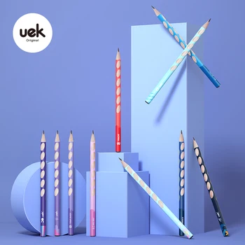 

Kids Groove Triangular Pencils HB Tri Grip Preschoolers Children Student Kindergarten School My First Handwriting Pencil 12pcs