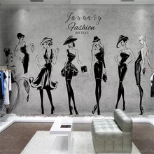 3d обои на заказ, 3d обои в стиле ретро, ручная роспись, магазин одежды, оснастка, фон для тренажерного зала, украшения ресторана, 3d обои