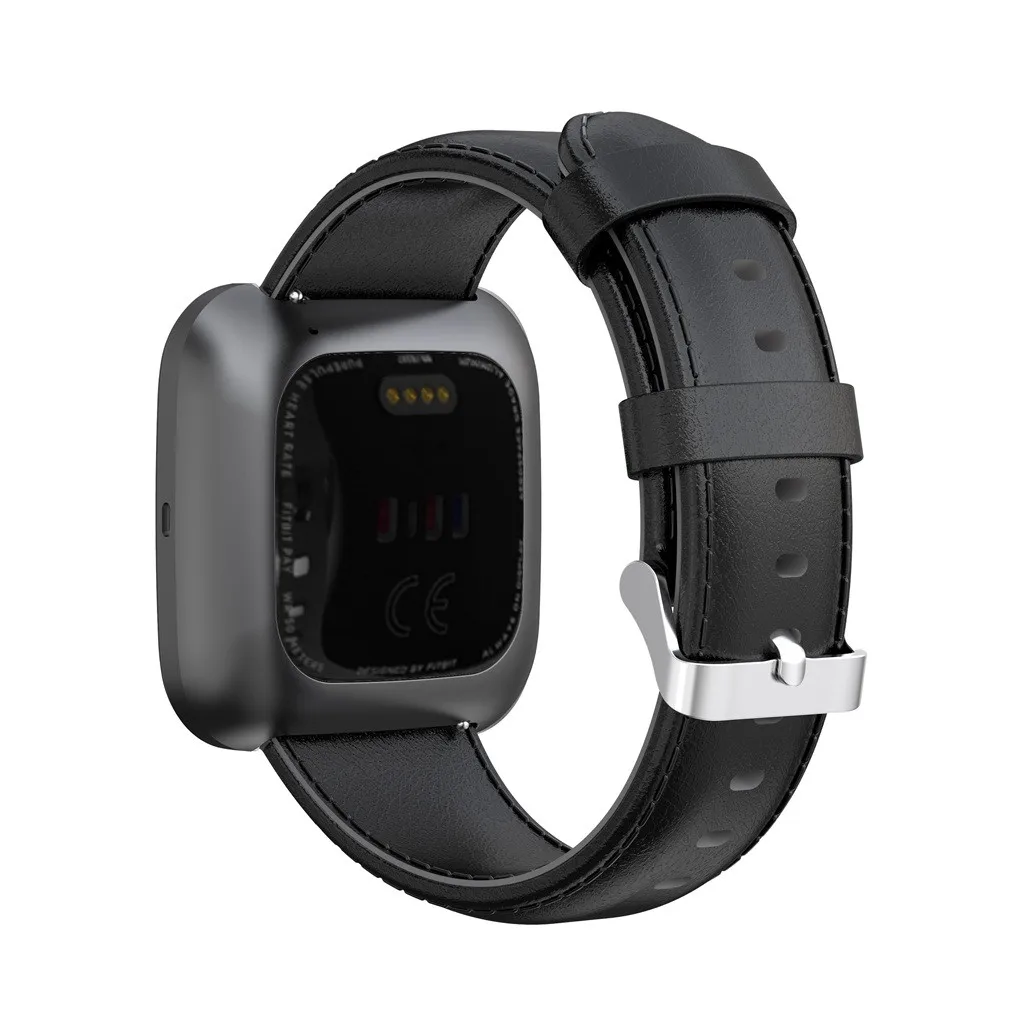 Ouhaobin кожаный браслет ремешок для Fitbit versa 2 Замена часов Ремешок смарт-браслет ремешок на запястье 913#2