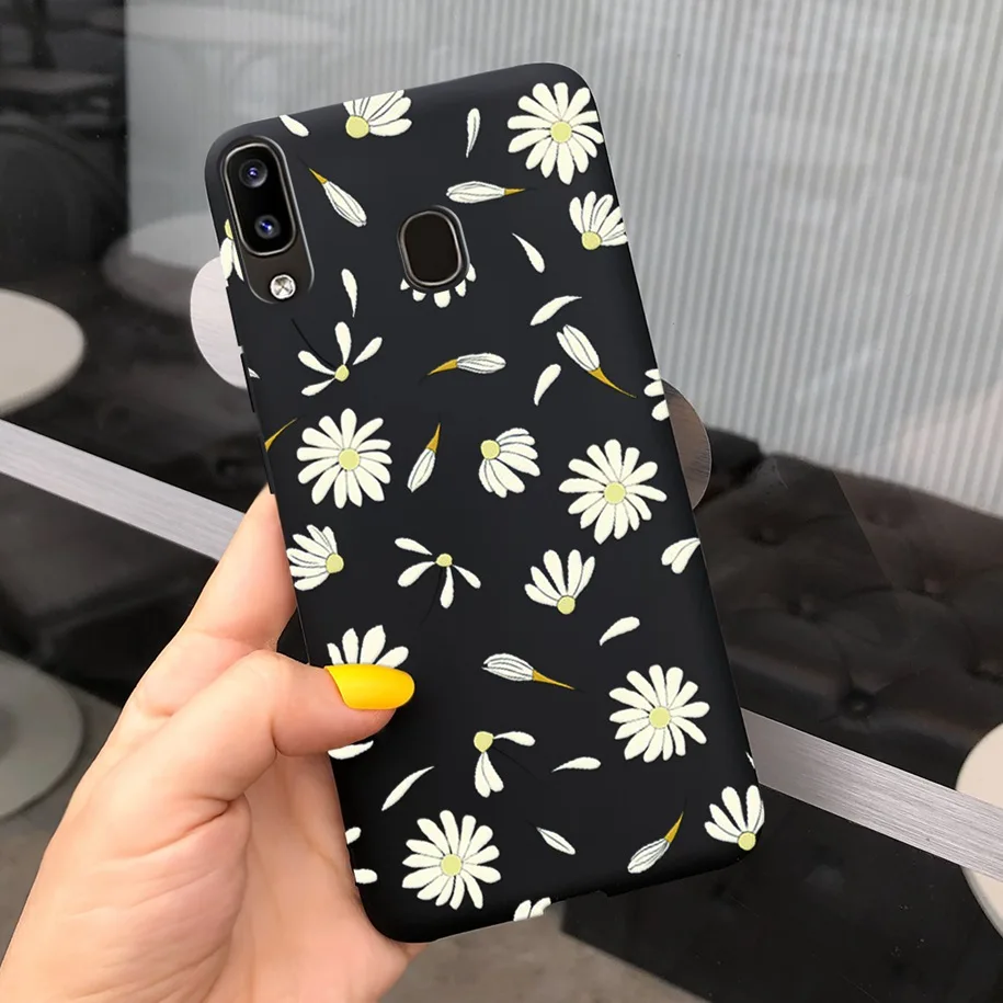 Daisy Flower Soft Silicone Back Cover - Fashionable Phone Case