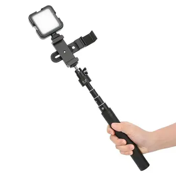 

Selfie Stick Extension Rod Phone Clip Set Phone Support for FIMI PALM Handheld Ballhead Camera with LED Light 6000K
