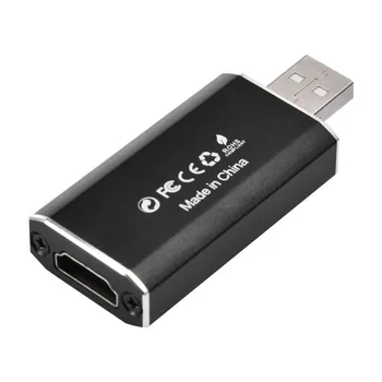 

1pcs HDMI to USB2.0 Video Capture Card 1080P Recorder Phone Game Video Live Streaming For PC Lapptop Computer CCTV Camera