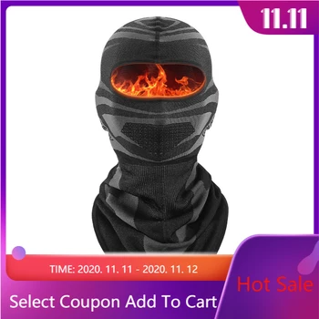 

Winter Warmer Balaclava Motorcycle Cycling Helmet Liner Full Face Cover Cold Weather Elastic Windproof Breathable Men Hood Hat