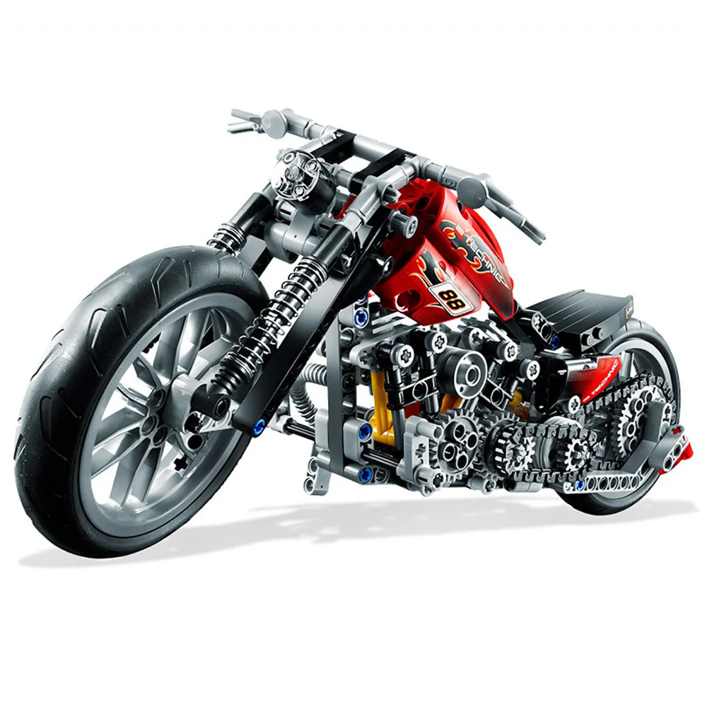 Speed motorcycle Toy building blocks decool 3354 Exploiture Model gift boy racing 378pcs set Technology technical | Игрушки и хобби