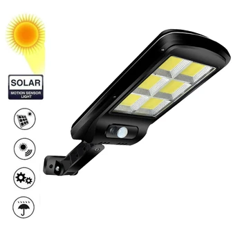 

LED Solar Light outdoor lighting of garden security lamp spotlights waterproof Street wall Light solar panels with Motion Sensor