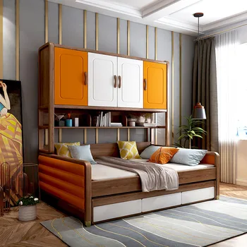 

Storage Function Kid Bed with Ground Bed