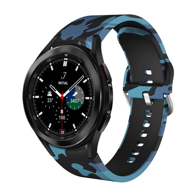 Strap For Samsung Galaxy Watch 4 classic Band 46mm 42mm Printed pattern Bracelet For Galaxy 4 44mm 40mm Watch Correa