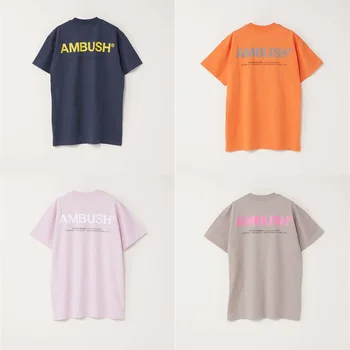 

AMBUSH T-shirt Wen 1:1 Height Quality Solid Hot Sell T shirts Top tees Hip Hop F AMBUSH Cotton T shirt