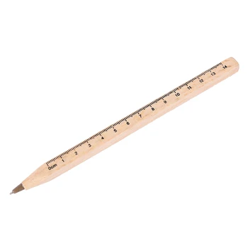 

Novelty 1pcs Handmade Wooden Environmental Ruler Design Manual DIY Multifunction Ballpoint Pen Ballpen Writing Supplies