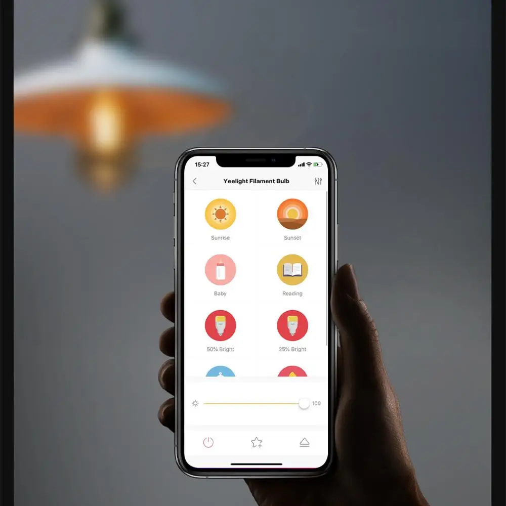 Xiaomi Mijia Yeelight умный светодиодный лампочка накаливания шелковая лампа шариковая лампа WiFi Пульт дистанционного управления работает с приложением Mihome Apple Homekit