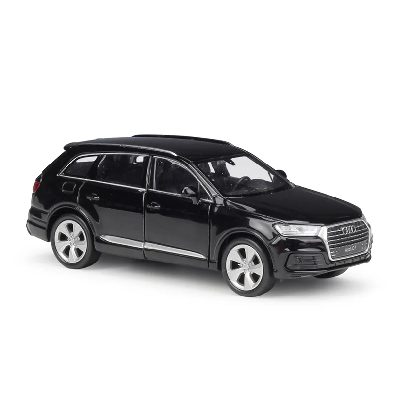 Welly 1:36 оригинальная коробка Q7 SUV черный оттягивающийся автомобиль литая под давлением модель автомобиля Игрушечная модель автомобиля модели автомобиля детский автомобиль