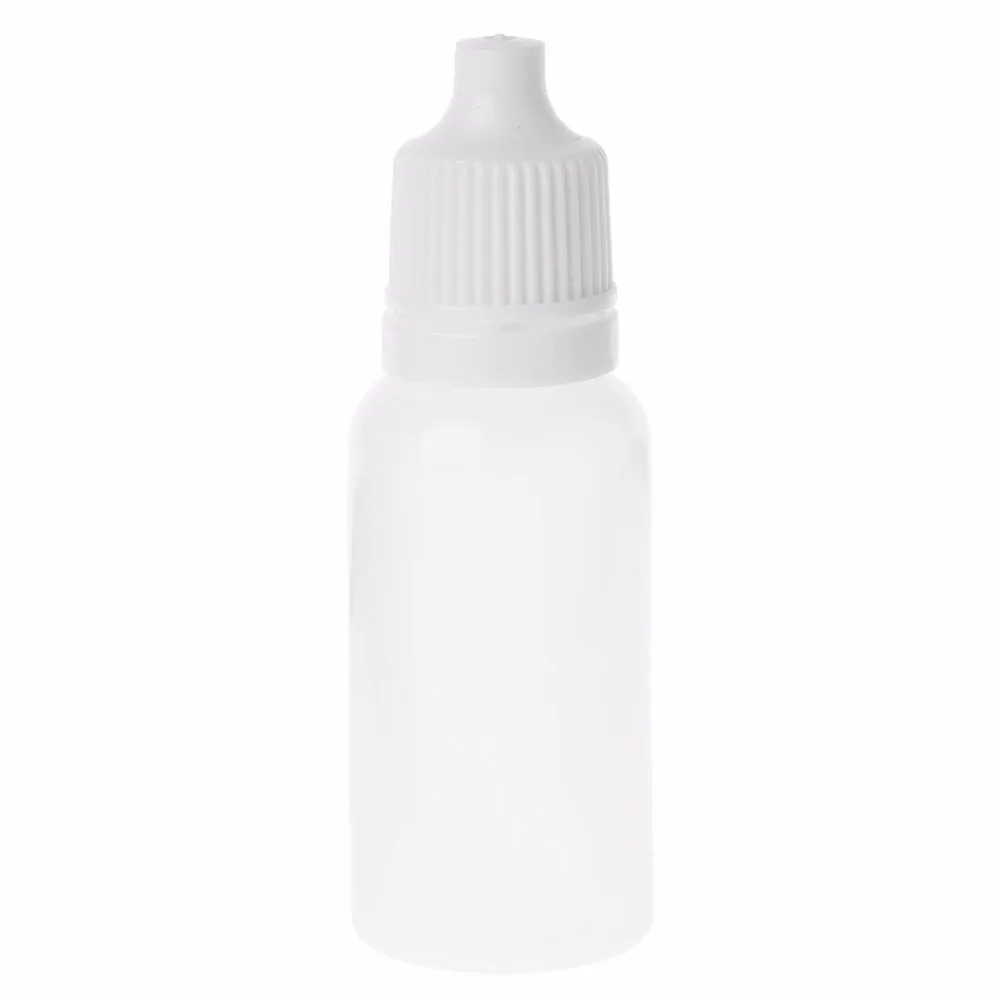 5-100 мл пустые пластиковые сжимаемые бутылки-капельницы для жидких глаз контейнер-капельница диспенсер многоразовая бутылка белый