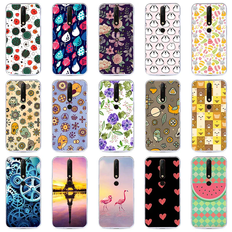 EVTDASDL TPU Case For Nokia 5 2018 5.1 TA-1061 TA-1075 A-1076 Cover Plus X5 TA-1105 TA-1108 Cases |