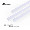 BYKSKI 4PCS/Lot Hard /PMMA / Acrylic Tube Matte Frosted Rigid Pipe ( OD12mm / OD14mm / OD16mm ) + 2mm Thickness + 50cm Length ► Photo 3/6