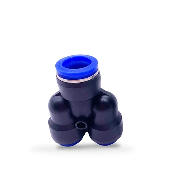 

Pneumatic Fittings PWY 4mm 6mm 8mm 10mm 12mm Air Water Hose Tube One Touch Straight Push-In Plastic Quick Connector Tube Fitting
