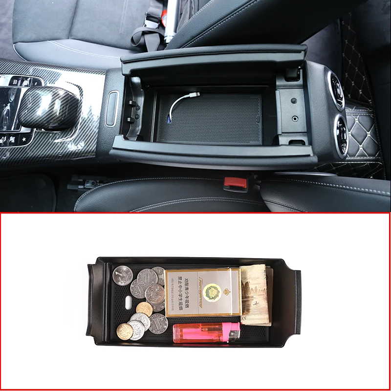 Подлокотник для салона автомобиля Mercedes benz A Class W177 A180 A200 2019 коробка хранения B GLB W247
