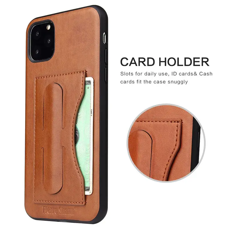 

Business PU Leather Phone Cases For iPhone 11 Pro Max XS Max 6 6S Plus With Card Pocket Cover For iPhone 11 Pro XR 7 8 Plus X XS