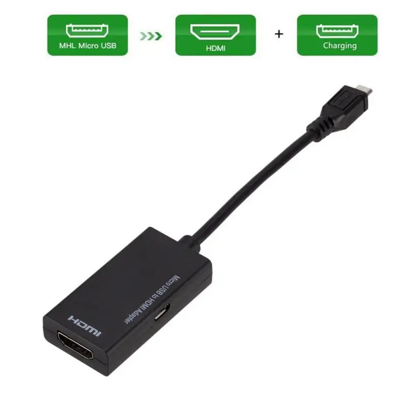 Micro USB к HDMI адаптер MHL кабель для samsung Xiaomi HuaWei мобильных телефонов