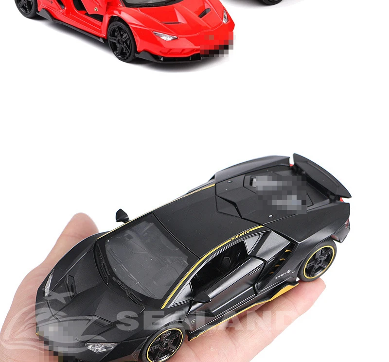 LP770 1:32 Lamborghinis сплав модель гоночной машины Diecasts& Toy Vehicles звуковой свет супер гоночный оттяните назад автомобиль дети подарок на день рождения
