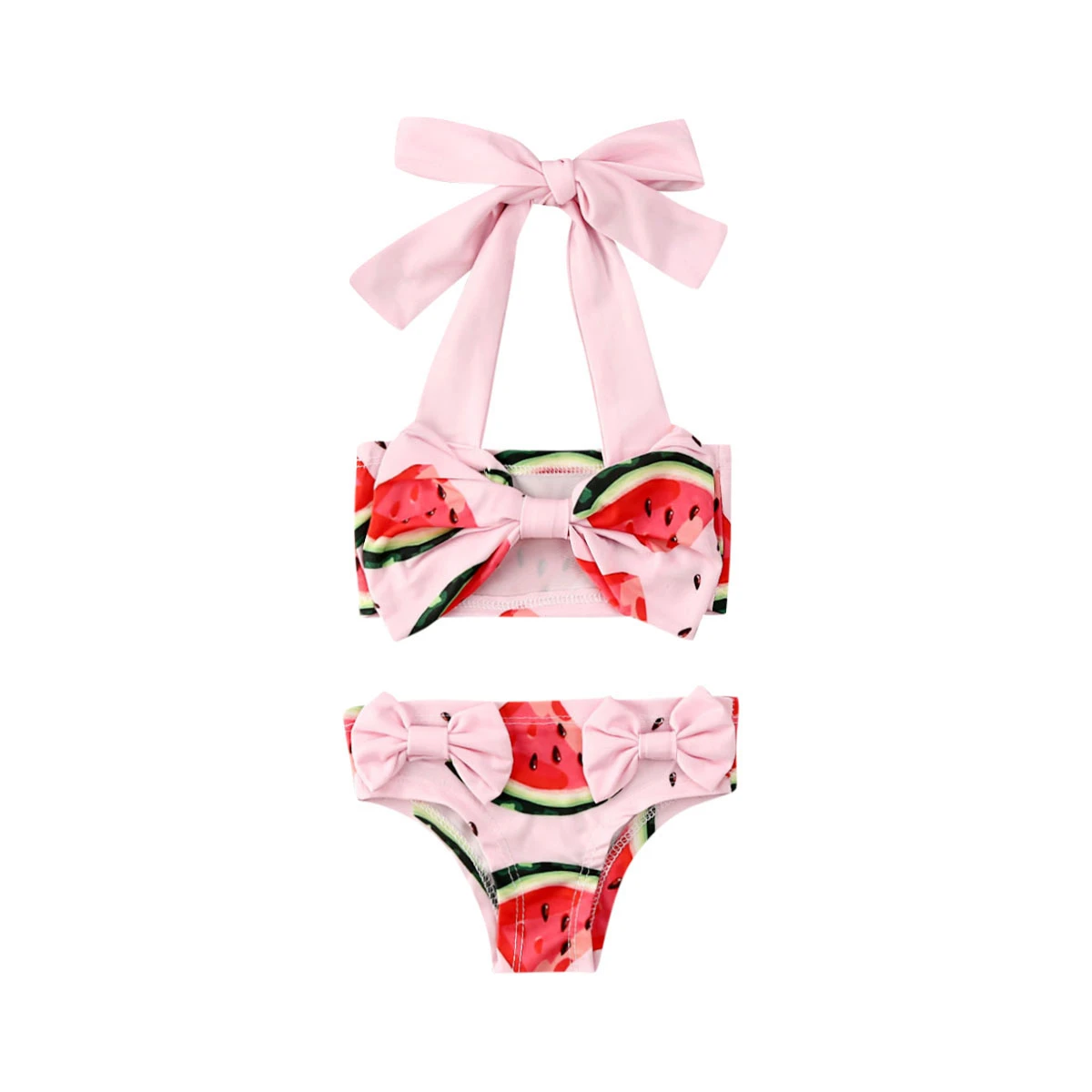 watermelon bathing suit baby