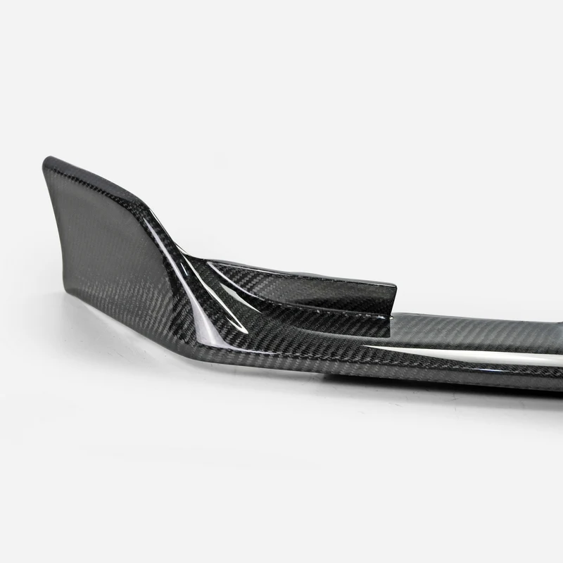 Для Honda НА Civic type R FK8 5 дверной люк OEM стиль углеродного волокна передний блеск для губ отделка бампера сплиттер Fibre набор спойлеров
