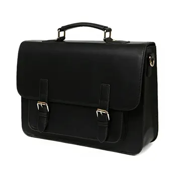 

Men's And Women's British-Style Retro Pu Stereotypes Shoulder Hand Shoulder Cambridge Bag