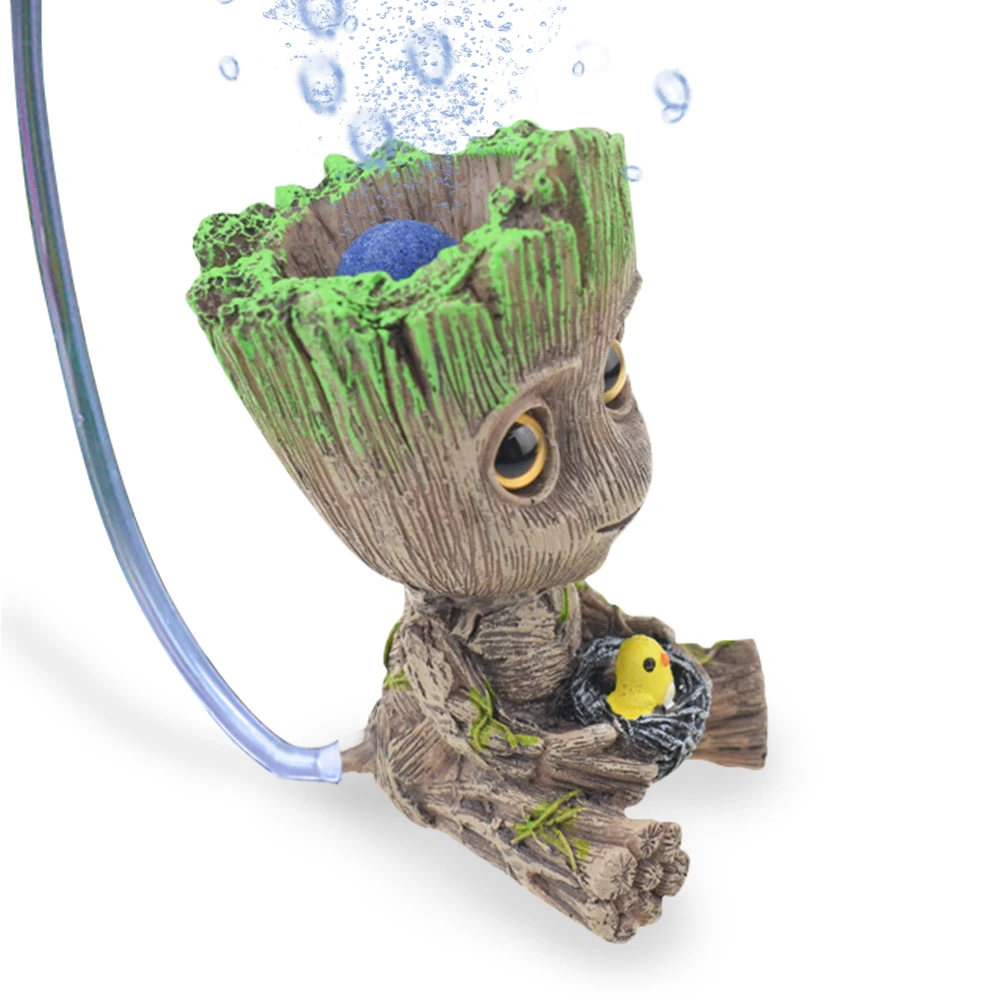 Resin Fish Tank Aquarium Decoration Pump Air Home Aquarium Decoration Pump Accessories for Fish Tank Decor