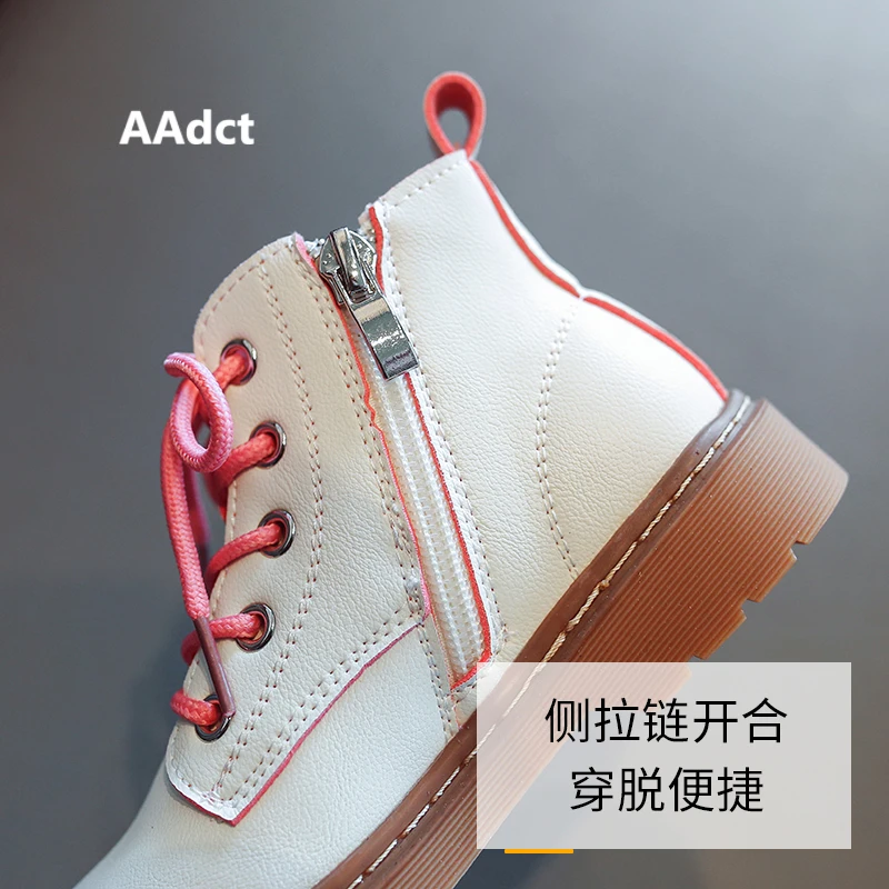 AAdct ; Тайвань XIA Yu yao платье принцессы модная новинка осени Детские Ботинки Martin для девочек на мягкой подошве брендовая модная обувь для детей