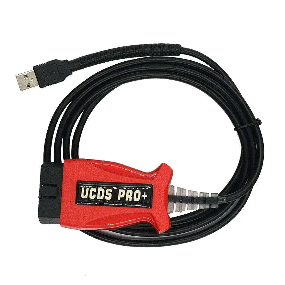 Профессиональный Диагностический кабель для Ford UCDS PRO + OBD2 v1.27 001 с 35 токенами