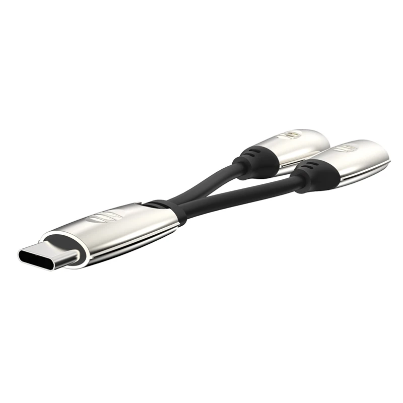 PD QC Charging o 2 In 1 Type C to 3 5 Headphone Adapter for Huawei Samsung Xiaomi