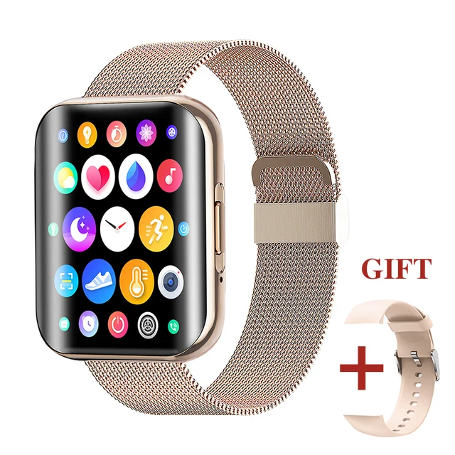 LIGE reloj inteligente 2022 para Android e iOS, dispositivo con llamadas  por Bluetooth, monitor de ritmo cardíaco/sueño, rastreador de Fitness,  pantalla táctil completa de 1,72 pulgadas| | - AliExpress