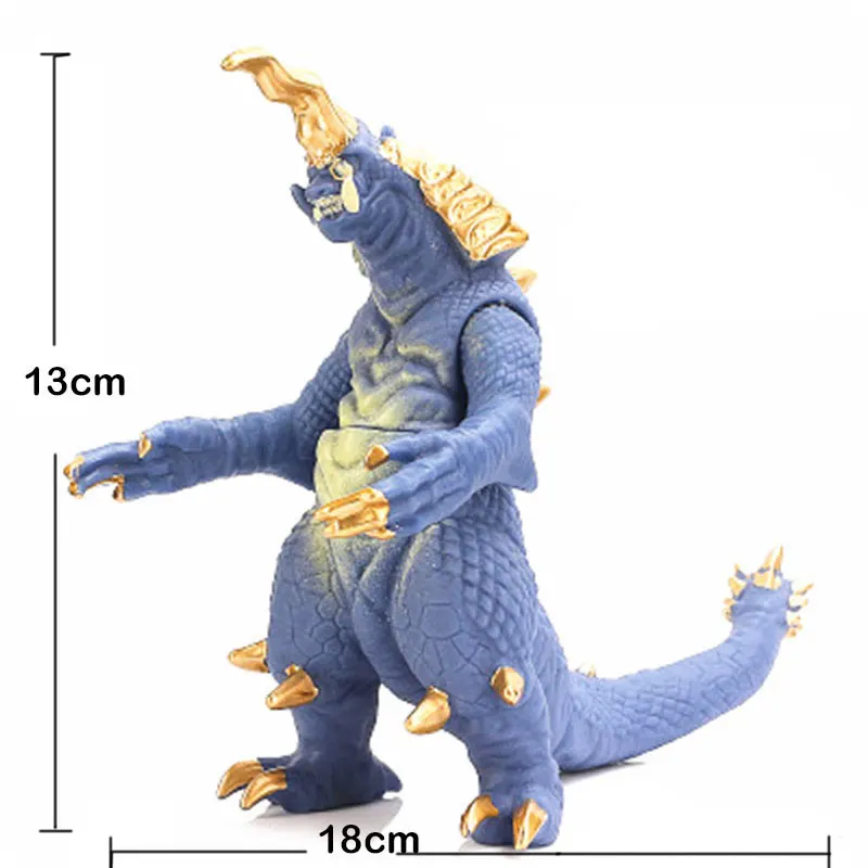 Аниме мультфильм фильм мягкие подвижные суставы куклы Ultraman Монстры Gojira фигурка модель игрушки Jongens малыш вид Speelgoed